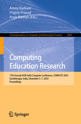 Karkare / Prasad / Raman | Computing Education Research | E-Book | www.sack.de