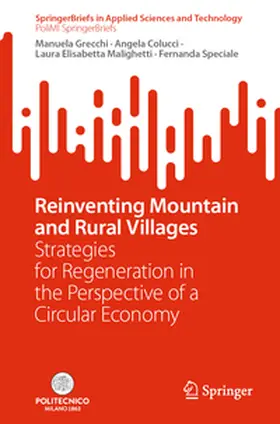 Grecchi / Speciale / Colucci |  Reinventing Mountain and Rural Villages | Buch |  Sack Fachmedien
