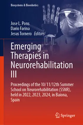 Pons / Farina / Tornero |  Emerging Therapies in Neurorehabilitation III | eBook | Sack Fachmedien