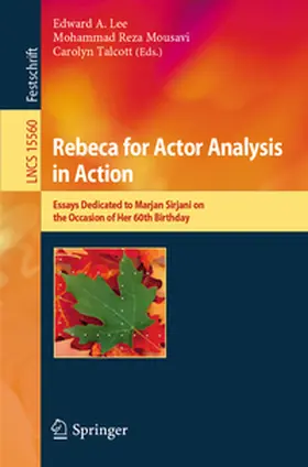Lee / Mousavi / Talcott |  Rebeca for Actor Analysis in Action | eBook | Sack Fachmedien