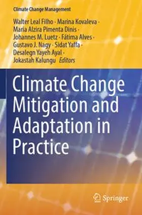 Leal Filho / Kovaleva / Dinis |  Climate Change Mitigation and Adaptation in Practice | Buch |  Sack Fachmedien