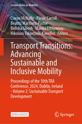 McNally / Carroll / Valantasis-Kanellos |  Transport Transitions: Advancing Sustainable and Inclusive Mobility | Buch |  Sack Fachmedien