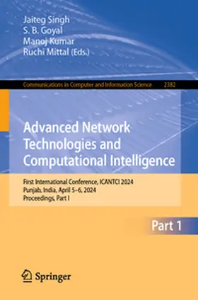 Singh / Goyal / Kumar | Advanced Network Technologies and Computational Intelligence | E-Book | sack.de