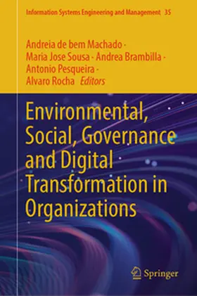 Machado / Sousa / Brambilla |  Environmental, Social, Governance and Digital Transformation in Organizations | eBook | Sack Fachmedien