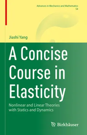 Yang | A Concise Course in Elasticity | E-Book | sack.de