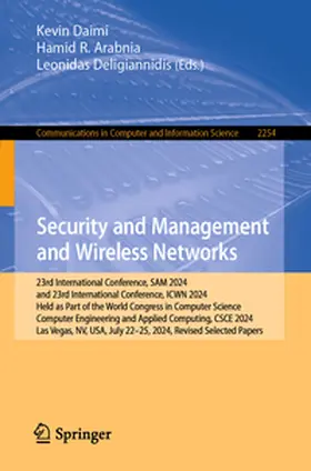 Daimi / Deligiannidis / Arabnia |  Security and Management and Wireless Networks | Buch |  Sack Fachmedien