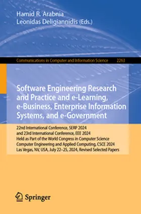 Arabnia / Deligiannidis | Software Engineering Research and Practice and e-Learning, e-Business, Enterprise Information Systems, and e-Government | E-Book | sack.de