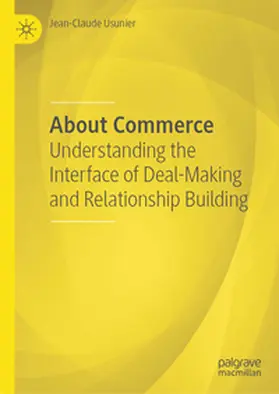 Usunier |  About Commerce | Buch |  Sack Fachmedien