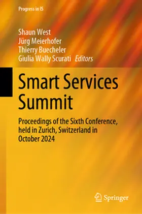 West / Meierhofer / Buecheler |  Smart Services Summit | eBook | Sack Fachmedien