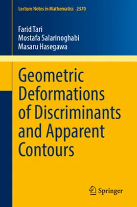 Tari / Hasegawa / Salarinoghabi |  Geometric Deformations of Discriminants and Apparent Contours | Buch |  Sack Fachmedien