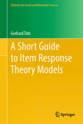 Tutz | A Short Guide to Item Response Theory Models | E-Book | www.sack.de