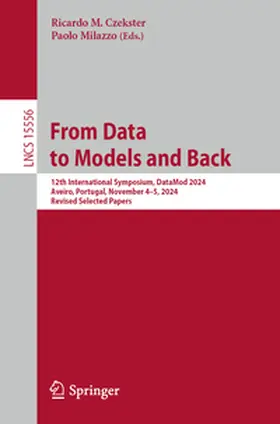 Milazzo / Czekster |  From Data to Models and Back | Buch |  Sack Fachmedien
