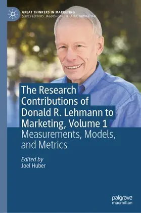 Huber |  The Research Contributions of Donald R. Lehmann to Marketing, Volume 1 | Buch |  Sack Fachmedien
