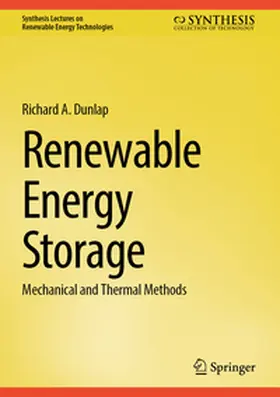 Dunlap |  Renewable Energy Storage | Buch |  Sack Fachmedien