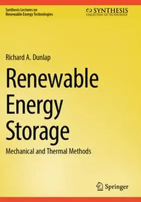 Dunlap |  Renewable Energy Storage | Buch |  Sack Fachmedien