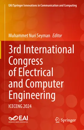 Seyman |  3rd International Congress of Electrical and Computer Engineering | eBook | Sack Fachmedien