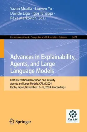 Mualla / Yu / Markovich |  Advances in Explainability, Agents, and Large Language Models | Buch |  Sack Fachmedien