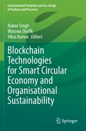Singh / Shafik / Kumar | Blockchain Technologies for Smart Circular Economy and Organisational Sustainability | Buch | 978-3-031-89185-4 | www.sack.de