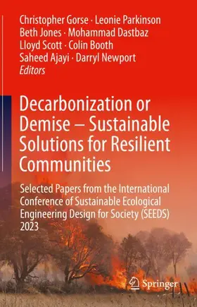 Gorse / Parkinson / Jones |  Decarbonization or Demise - Sustainable Solutions for Resilient Communities | Buch |  Sack Fachmedien