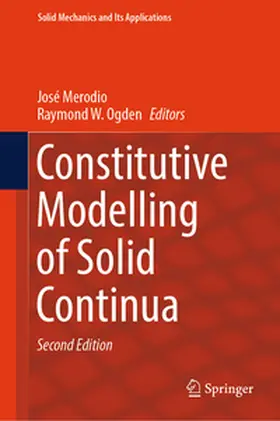 Merodio / Ogden | Constitutive Modelling of Solid Continua | E-Book | www.sack.de