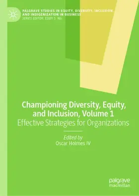 Holmes IV |  Championing Diversity, Equity, and Inclusion, Volume 1 | Buch |  Sack Fachmedien