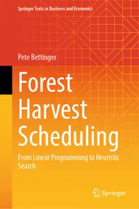 Bettinger | Forest Harvest Scheduling | E-Book | sack.de