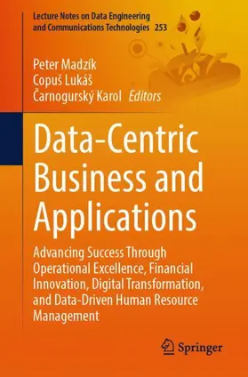 Madzík / Lukáš / Karol |  Data-Centric Business and Applications | Buch |  Sack Fachmedien