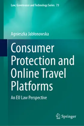 Jablonowska / Jablonowska |  Consumer Protection and Online Travel Platforms | Buch |  Sack Fachmedien