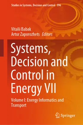 Babak / Zaporozhets |  Systems, Decision and Control in Energy VII | eBook | Sack Fachmedien
