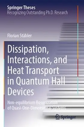 Stäbler | Dissipation, Interactions, and Heat Transport in Quantum Hall Devices | Buch | 978-3-031-90673-2 | www.sack.de