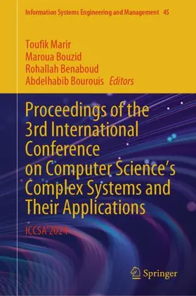 Marir / Bouzid / Benaboud |  Proceedings of the 3rd International Conference on Computer Science's Complex Systems and Their Applications | Buch |  Sack Fachmedien