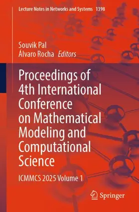 Rocha / Pal |  Proceedings of 4th International Conference on Mathematical Modeling and Computational Science | Buch |  Sack Fachmedien