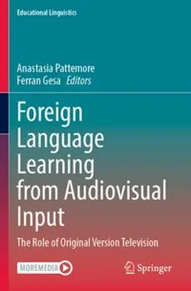Pattemore / Gesa |  Foreign Language Learning from Audiovisual Input | Buch |  Sack Fachmedien