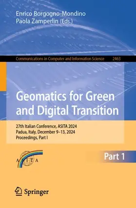 Borgogno-Mondino / Zamperlin |  Geomatics for Green and Digital Transition | Buch |  Sack Fachmedien