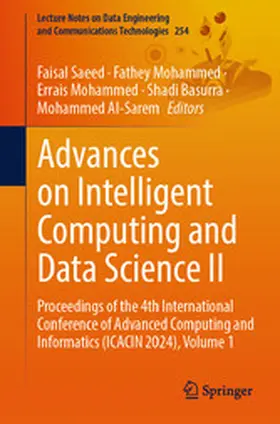 Saeed / Mohammed / Basurra |  Advances on Intelligent Computing and Data Science II | eBook | Sack Fachmedien