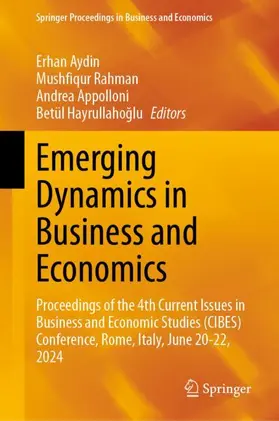 Aydin / Rahman / Appolloni |  Emerging Dynamics in Business and Economics | Buch |  Sack Fachmedien