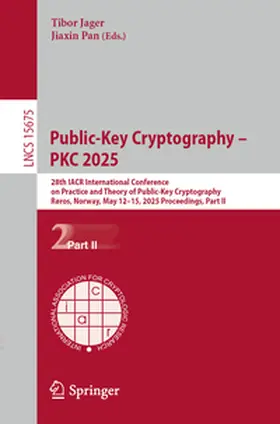 Jager / Pan | Public-Key Cryptography – PKC 2025 | E-Book | sack.de