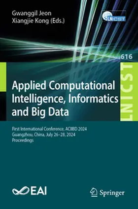 Jeon / Kong | Applied Computational Intelligence, Informatics and Big Data | E-Book | sack.de