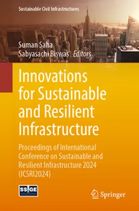 Saha / Biswas | Innovations for Sustainable and Resilient Infrastructure | E-Book | sack.de