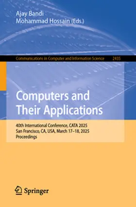 Bandi / Hossain |  Computers and Their Applications | eBook | Sack Fachmedien