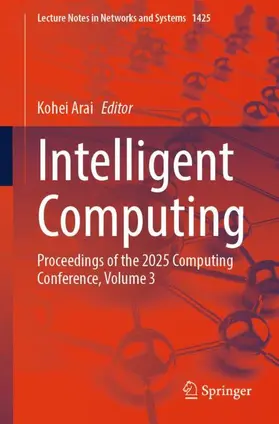 Arai |  Intelligent Computing | Buch |  Sack Fachmedien