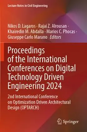 Lagaros / Alrousan / Abdalla |  Proceedings of the International Conferences on Digital Technology Driven Engineering 2024 | Buch |  Sack Fachmedien