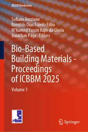 Amziane / Toledo Filho / da Gloria |  Bio-Based Building Materials - Proceedings of ICBBM 2025 | eBook | Sack Fachmedien