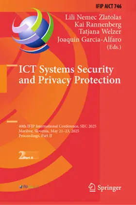 Nemec Zlatolas / Rannenberg / Welzer |  ICT Systems Security and Privacy Protection | eBook | Sack Fachmedien