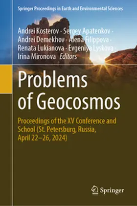 Kosterov / Apatenkov / Demekhov |  Problems of Geocosmos—2024 | eBook | Sack Fachmedien