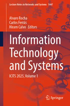 Rocha / Ferrás / Calvo |  Information Technology and Systems | eBook | Sack Fachmedien