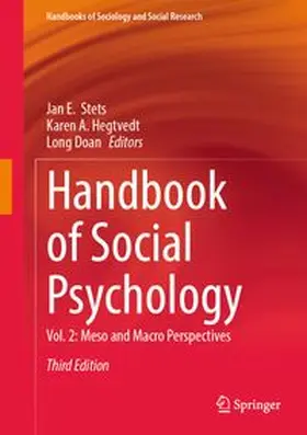 Stets / Hegtvedt / Doan |  Handbook of Social Psychology | eBook | Sack Fachmedien