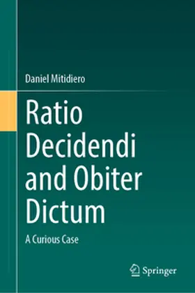 Mitidiero | Ratio Decidendi and Obiter Dictum | E-Book | www.sack.de