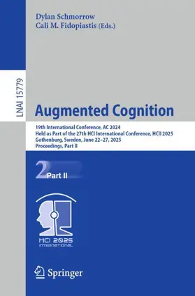 Fidopiastis / Schmorrow |  Augmented Cognition | Buch |  Sack Fachmedien