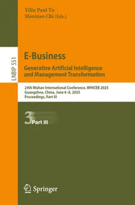 Tu / Chi | E-Business. Generative Artificial Intelligence and Management Transformation | E-Book | sack.de
